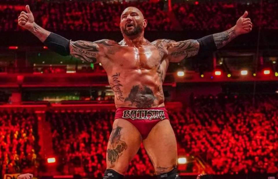 Dave Bautista revealed prior to his match against Triple H at WrestleMania ...