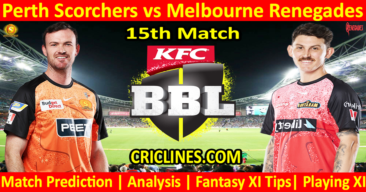 Today Match Prediction-PRS vs MLR-Dream11-BBL T20 2023-24-15th Match-Who Will Win