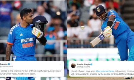 SA vs IND 2023: Fans erupt in joy as Suryakumar Yadav equals Rohit Sharma and Glenn Maxwell’s record for most T20I centuries